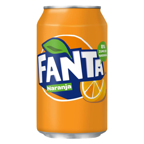 Lata 33cl Fanta Naranja
